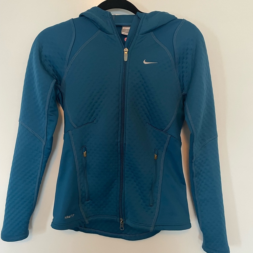 Nike fitted zip-up